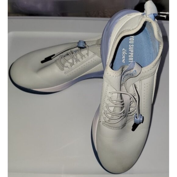 NWOT Clove 6 Classic Gray Matter Nursing Tennis Shoes Blue Gray 127344 - Picture 3 of 4